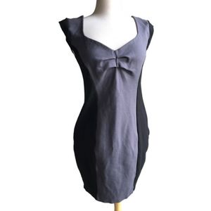 Torrid Gray & Black Bodycon Dress